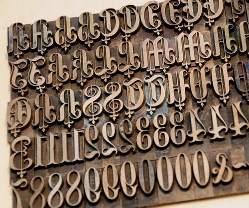 Prägeschrift 23mm