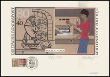 KUNST-EDITION 1987 BRD 1318