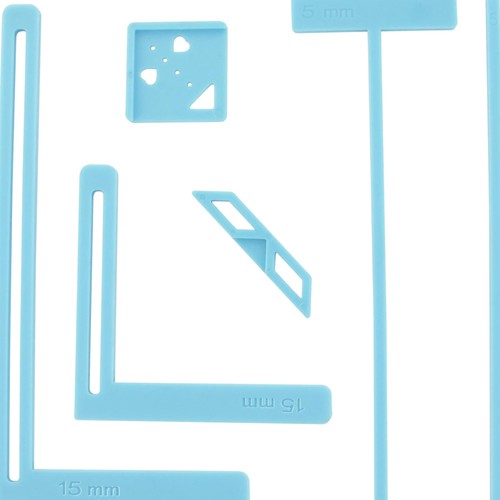 Buchbinder werkzeug set - buchbinder-werkzeug, 6-tlg