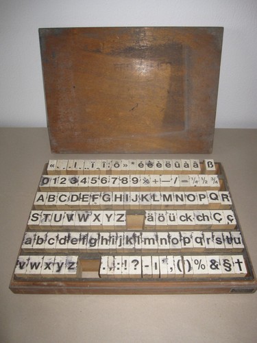 Alter neoprint stempelkasten - neoprint,