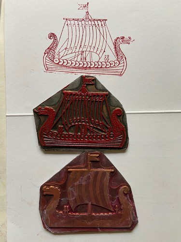 Klischee buchdruck stempel - klischee,