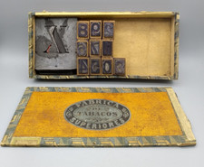 Drucklettern, Holzlettern