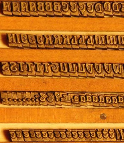 Jugendstil prägeschrift - 3,