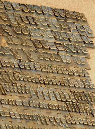 Prägeschrift mm - 10,