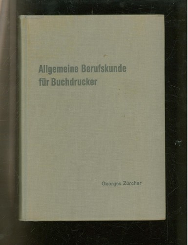 Allgemeine berufskunde für - allgemeine,