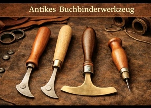 Antike buchbinder werkzeuge - antike,