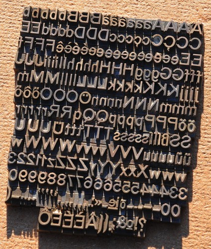 Prägeschrift mm - prägeschrift,