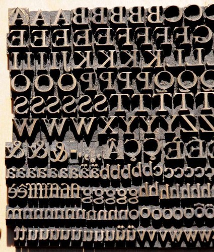 Prägeschrift - mm,