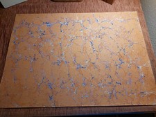 Schönes HAND MARMORPAPIER H72