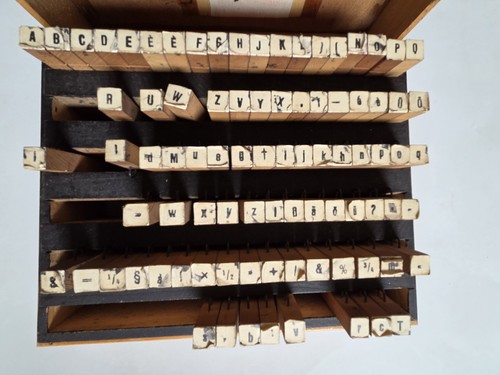 Neoprint stempelset buchstaben - stempelset,