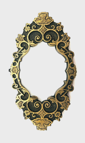 Floraler jugendstil rahmen - floraler,