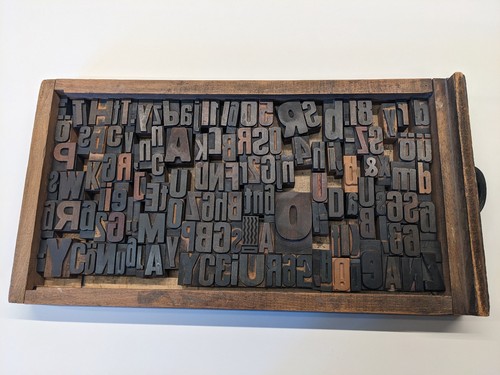 Holzdruckbuchstaben typen - holzdruckbuchstaben,