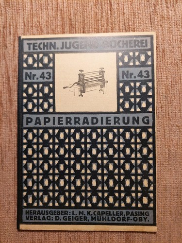 Capeller papier radierung - capeller,