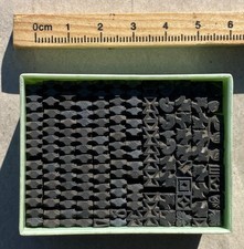 Vignetten Schmuck Bleisatz